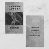 Dameskapsels | Kapper en Stylist Visitekaartje (Voorkant / Achterkant)