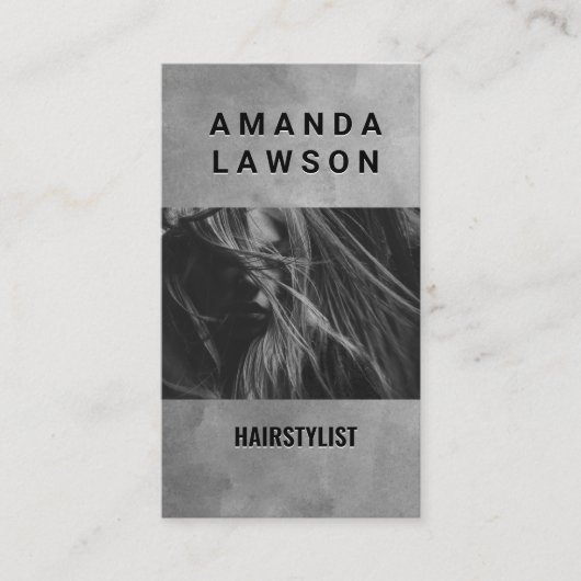 Dameskapsels | Kapper en Stylist Visitekaartje (Voorkant)