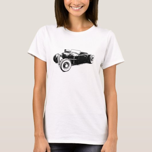 dameskast t-shirt (Voorkant)