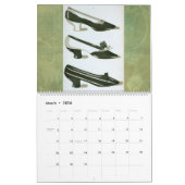 dameskastjes - 19e eeuw - kalender (Mar 2026)