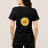 Dameskat T-shirt 🐾 Esthetisch en Grappig Katontwe (Achterkant)
