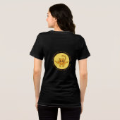 Dameskat T-shirt 🐾 Esthetisch en Grappig Katontwe (Achterkant volledig)