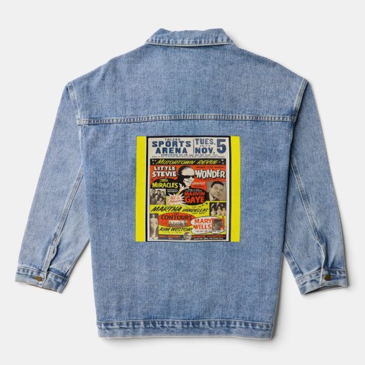 damesklassieker denim jacket (Achterkant)