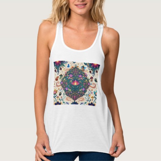 Dameskleding schimeria deco tanktop (Voorkant)