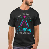 dameskook van Hairspray Haarstylist T-shirt (Voorkant)