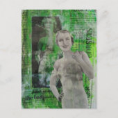 Dameskorsetten Mixed media collage Briefkaart (Voorkant)
