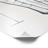 dameskostuumschets foto afdruk (Hoek)