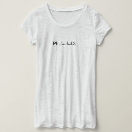 Dameskous met T-shirt Afstuderen