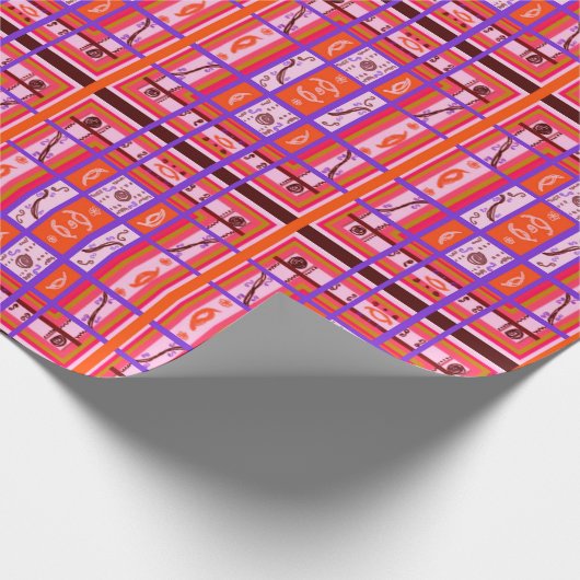 dameskrulpapier cadeaupapier (Hoek)