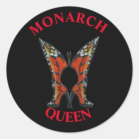 Dameslaarzen met hakken sticker (Voorkant)