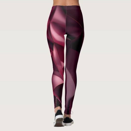 Dameslegging met all-overprint leggings (Achterkant)