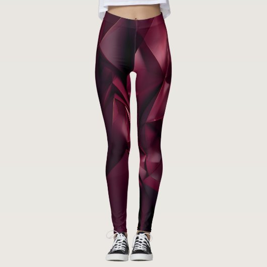 Dameslegging met all-overprint leggings (Voorkant)