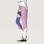 Dameslegging voor atleten roze kleur leggings (Links)