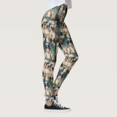 Damesmode Foto Collage jaren 20, Leggings (Rechts)
