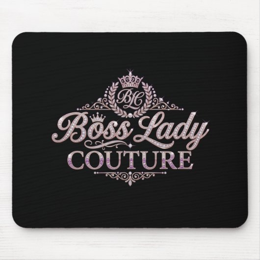 Damesmode Mousepad voor Baas Muismat (Voorkant)