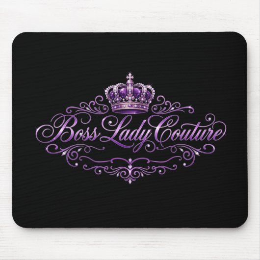 Damesmode Mousepad voor Baas Muismat (Voorkant)