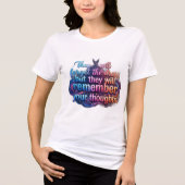 Damesmode Tri-Blend Shirt (Voorkant)