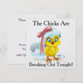 Damesnacht Humor / Bachelorette Party  - SRF Kaart (Voorkant / Achterkant)