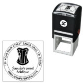 Damesondergoed Mode Logo Corset Zelfinktende Stempel (In situ)