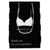 Damesondergoed winkel bedankt voor uw aankoop medium cadeauzakje (Achterkant)