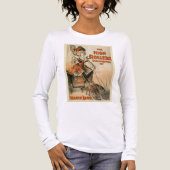 Damesoverhemd Tri-Blend Shirt (Voorkant volledig)