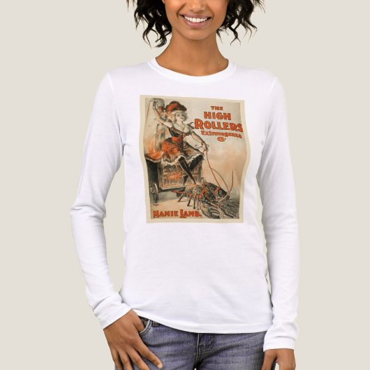 Damesoverhemd Tri-Blend Shirt (Voorkant volledig)