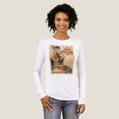 Damesoverhemd Tri-Blend Shirt (Voorkant)