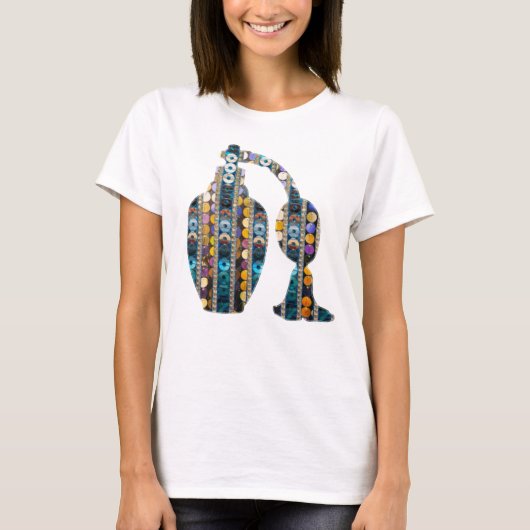 Damesparfum Geur Fles T-Shirt Cadeau voor Moeder (Voorkant)