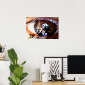 damesraam poster (Thuiskantoor)