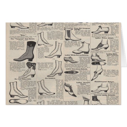  damesschoenencatalogus - Mode uit de jaren 1900 (Voorkant Horizontaal)