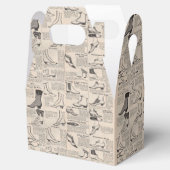  damesschoenencatalogus - Mode uit de jaren 1900 Bedankdoosjes (Geopend)