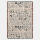  damesschoenencatalogus - Mode uit de jaren 1900 Deken (Voorkant Verticaal)