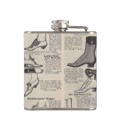 damesschoenencatalogus - Mode uit de jaren 1900 Heupfles (Achterkant)