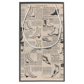  damesschoenencatalogus - Mode uit de jaren 1900 Klein Cadeauzakje (Achterkant)