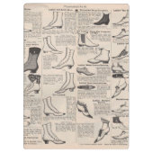  damesschoenencatalogus - Mode uit de jaren 1900 Klembord (Achterkant)