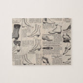 damesschoenencatalogus - Mode uit de jaren 1900 Legpuzzel (Horizontaal)