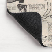 damesschoenencatalogus - Mode uit de jaren 1900 Muismat (Hoek)