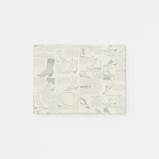  damesschoenencatalogus - Mode uit de jaren 1900 Post-it® Notes (Voorkant)