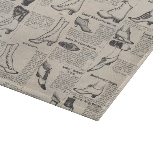  damesschoenencatalogus - Mode uit de jaren 1900 Snijplank (Hoek)