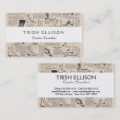  damesschoenencatalogus - Mode uit de jaren 1900 Visitekaartje (Voorkant / Achterkant)