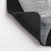 damessilhouet in cocktail muismat (Hoek)