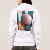 damessweatshirts hoodie (Achterkant)