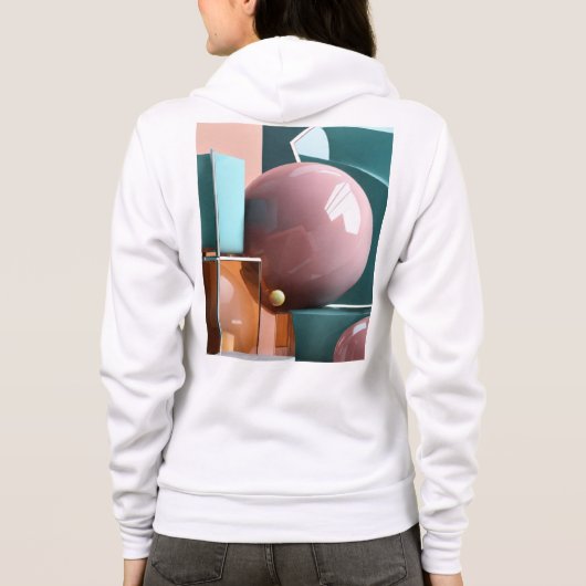 damessweatshirts hoodie (Achterkant)