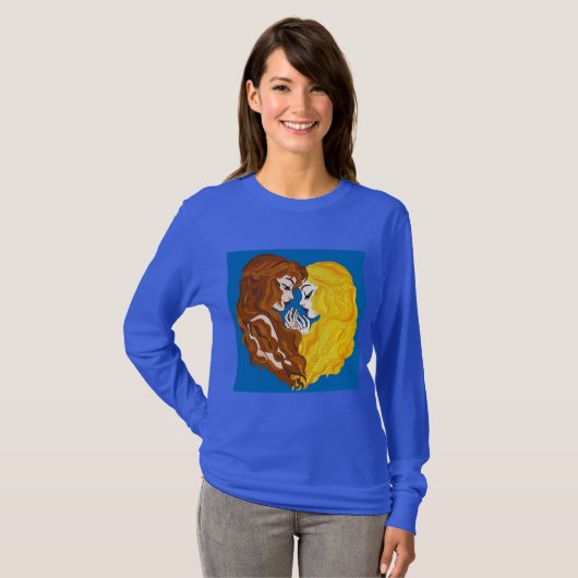 damestrui t-shirt (Voorkant volledig)