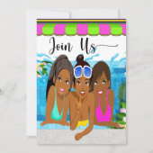 Damesuitgang Feest Uitnodiging (Voorkant)