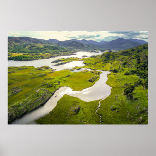 Damesuitzicht Killarney Poster   Kerry Ierland