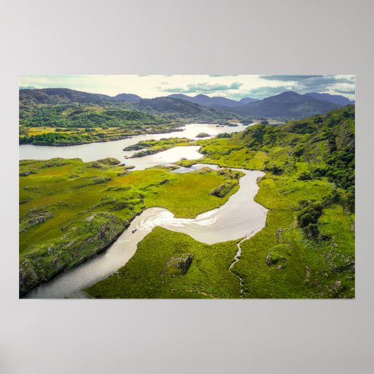 Damesuitzicht Killarney Poster | Kerry Ierland (Voorkant)