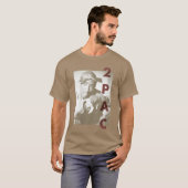 Damesupacune In VNeck grappig grappig T-shirt (Voorkant volledig)