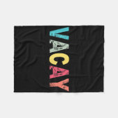 Damesvakantie Cute Zomer Kleding Fleece Deken (Voorkant (Horizontaal))