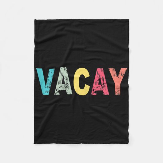 Damesvakantie Cute Zomer Kleding Fleece Deken (Voorkant)
